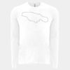 6411 - Next Level Unisex Sueded Long-Sleeve Crew Thumbnail