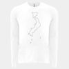 6411 - Next Level Unisex Sueded Long-Sleeve Crew Thumbnail