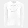 6411 - Next Level Unisex Sueded Long-Sleeve Crew Thumbnail