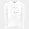 6411 - Next Level Unisex Sueded Long-Sleeve Crew Thumbnail