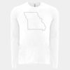 6411 - Next Level Unisex Sueded Long-Sleeve Crew Thumbnail
