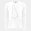 6411 - Next Level Unisex Sueded Long-Sleeve Crew Thumbnail