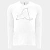 6411 - Next Level Unisex Sueded Long-Sleeve Crew Thumbnail
