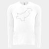 6411 - Next Level Unisex Sueded Long-Sleeve Crew Thumbnail
