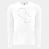 6411 - Next Level Unisex Sueded Long-Sleeve Crew Thumbnail