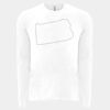6411 - Next Level Unisex Sueded Long-Sleeve Crew Thumbnail