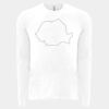 6411 - Next Level Unisex Sueded Long-Sleeve Crew Thumbnail