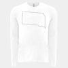 6411 - Next Level Unisex Sueded Long-Sleeve Crew Thumbnail