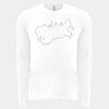 6411 - Next Level Unisex Sueded Long-Sleeve Crew Thumbnail