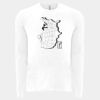 6411 - Next Level Unisex Sueded Long-Sleeve Crew Thumbnail
