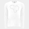 6411 - Next Level Unisex Sueded Long-Sleeve Crew Thumbnail