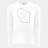 6411 - Next Level Unisex Sueded Long-Sleeve Crew Thumbnail