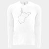6411 - Next Level Unisex Sueded Long-Sleeve Crew Thumbnail