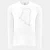 6411 - Next Level Unisex Sueded Long-Sleeve Crew Thumbnail