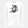6411 - Next Level Unisex Sueded Long-Sleeve Crew Thumbnail