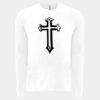 6411 - Next Level Unisex Sueded Long-Sleeve Crew Thumbnail