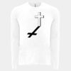 6411 - Next Level Unisex Sueded Long-Sleeve Crew Thumbnail