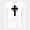 6411 - Next Level Unisex Sueded Long-Sleeve Crew Thumbnail