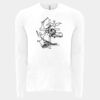 6411 - Next Level Unisex Sueded Long-Sleeve Crew Thumbnail