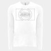 6411 - Next Level Unisex Sueded Long-Sleeve Crew Thumbnail