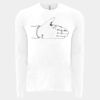 6411 - Next Level Unisex Sueded Long-Sleeve Crew Thumbnail