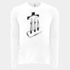6411 - Next Level Unisex Sueded Long-Sleeve Crew Thumbnail