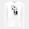 6411 - Next Level Unisex Sueded Long-Sleeve Crew Thumbnail