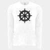 6411 - Next Level Unisex Sueded Long-Sleeve Crew Thumbnail