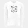 6411 - Next Level Unisex Sueded Long-Sleeve Crew Thumbnail