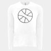 6411 - Next Level Unisex Sueded Long-Sleeve Crew Thumbnail