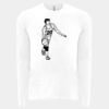 6411 - Next Level Unisex Sueded Long-Sleeve Crew Thumbnail