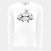 6411 - Next Level Unisex Sueded Long-Sleeve Crew Thumbnail