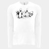 6411 - Next Level Unisex Sueded Long-Sleeve Crew Thumbnail
