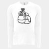 6411 - Next Level Unisex Sueded Long-Sleeve Crew Thumbnail