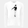 6411 - Next Level Unisex Sueded Long-Sleeve Crew Thumbnail