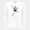 6411 - Next Level Unisex Sueded Long-Sleeve Crew Thumbnail