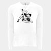 6411 - Next Level Unisex Sueded Long-Sleeve Crew Thumbnail