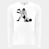6411 - Next Level Unisex Sueded Long-Sleeve Crew Thumbnail
