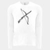 6411 - Next Level Unisex Sueded Long-Sleeve Crew Thumbnail