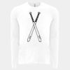 6411 - Next Level Unisex Sueded Long-Sleeve Crew Thumbnail