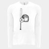 6411 - Next Level Unisex Sueded Long-Sleeve Crew Thumbnail