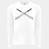 6411 - Next Level Unisex Sueded Long-Sleeve Crew Thumbnail