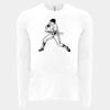 6411 - Next Level Unisex Sueded Long-Sleeve Crew Thumbnail
