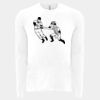6411 - Next Level Unisex Sueded Long-Sleeve Crew Thumbnail