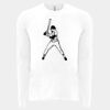 6411 - Next Level Unisex Sueded Long-Sleeve Crew Thumbnail