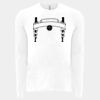 6411 - Next Level Unisex Sueded Long-Sleeve Crew Thumbnail