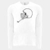 6411 - Next Level Unisex Sueded Long-Sleeve Crew Thumbnail