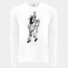 6411 - Next Level Unisex Sueded Long-Sleeve Crew Thumbnail