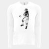 6411 - Next Level Unisex Sueded Long-Sleeve Crew Thumbnail