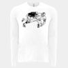 6411 - Next Level Unisex Sueded Long-Sleeve Crew Thumbnail